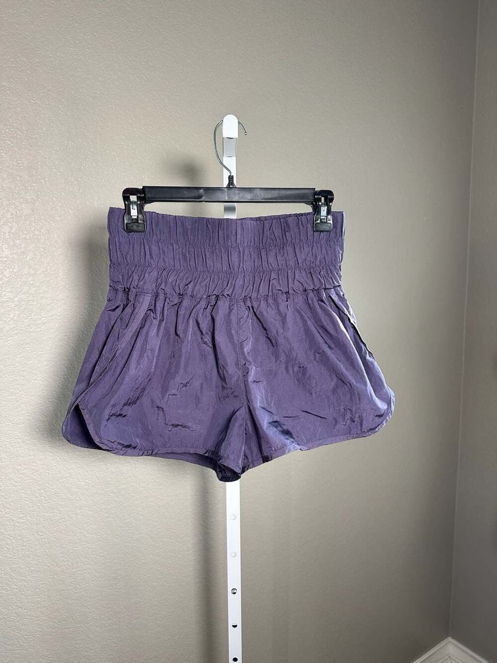 FP Movement The Way Home High-Waisted Shorts in Deep Sea